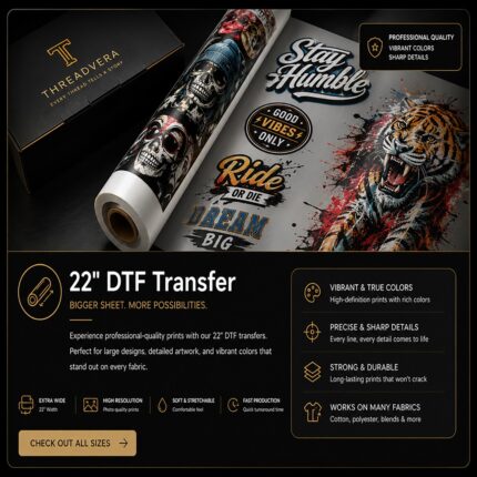 22" DTF Transfer Sheet